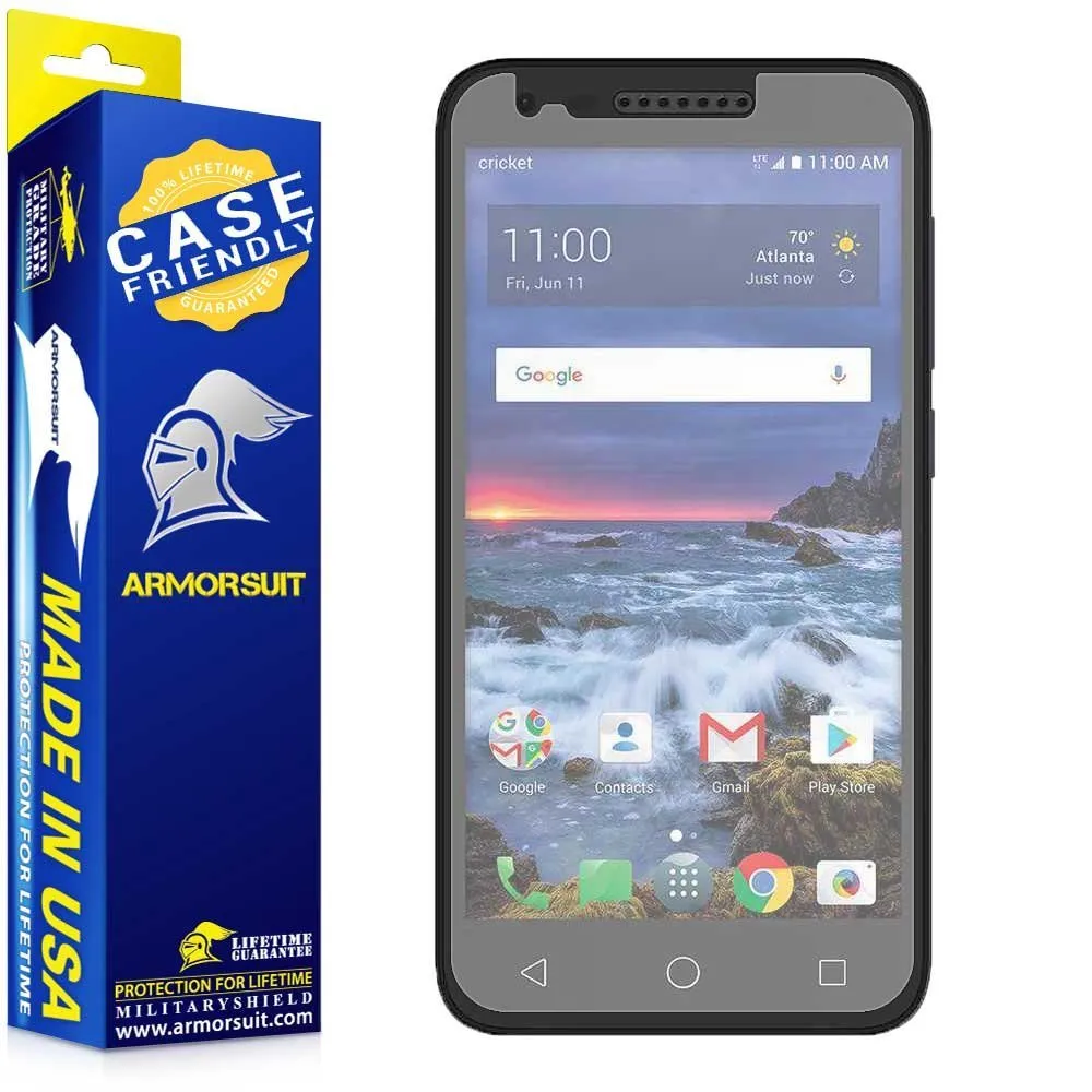 [2 Pack] Alcatel Verso Matte Case Friendly Screen Protector