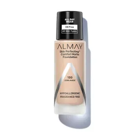 ALMAY - Skin Perfecting Comfort Matte Foundation Cool Nude 130 - 1 fl oz (30 ml)