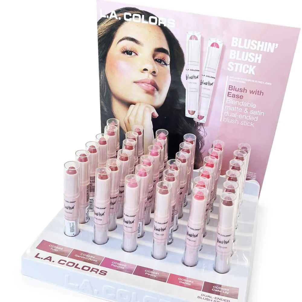 Blendable Dual-ended Matte and Satin Cream BlushSticks (36 units)