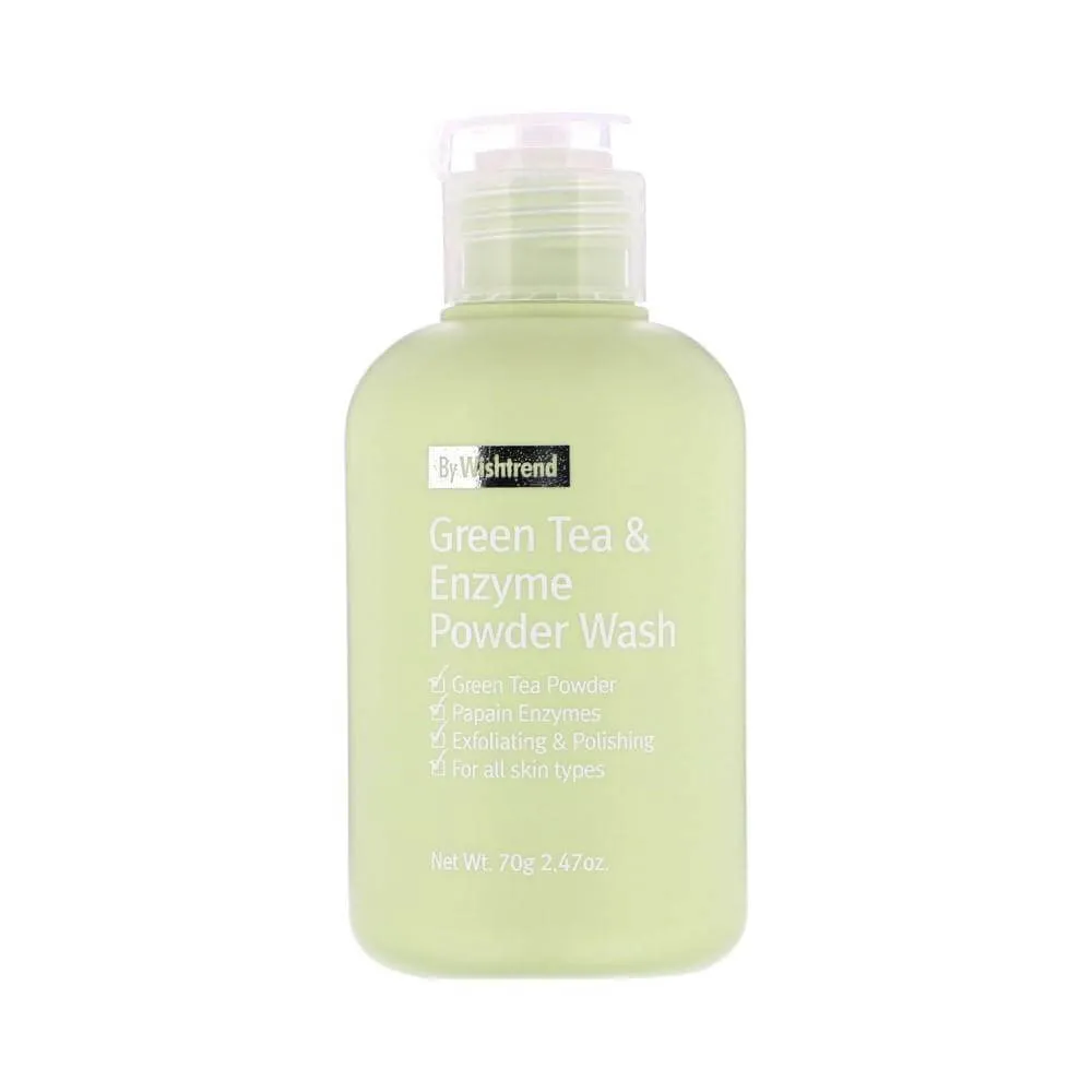 By Wishtrend Greentea & Enzyme Powder Wash