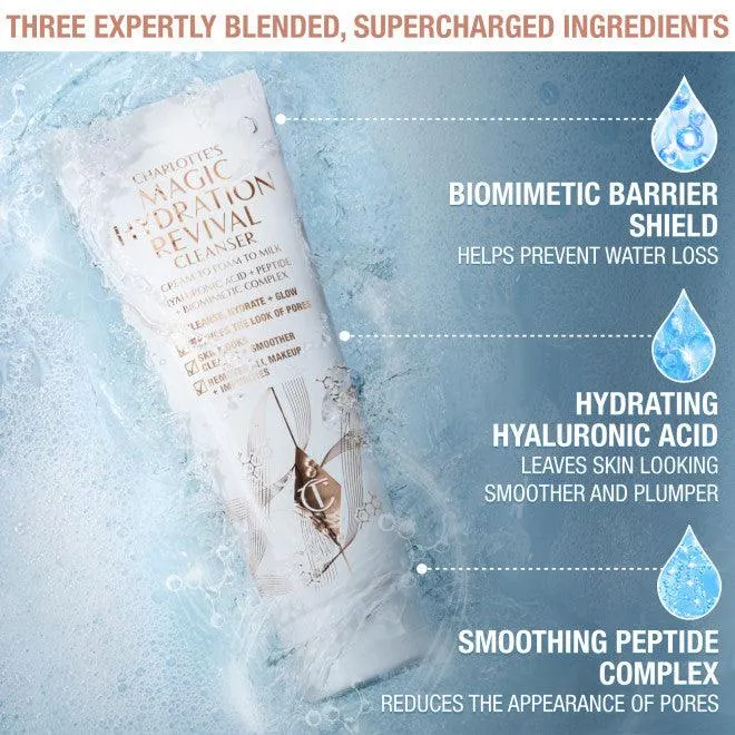 Charlotte tilbury - Charlotte's Magic Hydration Revival Cleanser - 120ml