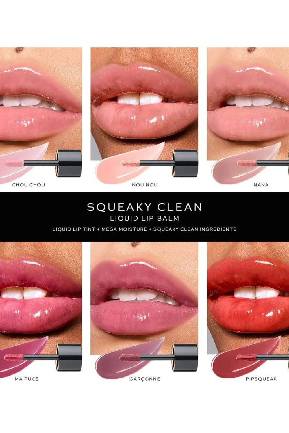 Chouchou Squeaky Clean Liquid Lip Balm