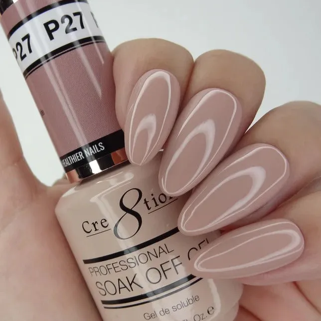 Cre8tion Gel Polish, French Collection, P27, 0.5oz