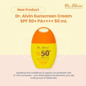 Dr. Alvin Broad Spectrum Sunscreen Cream SPF50   