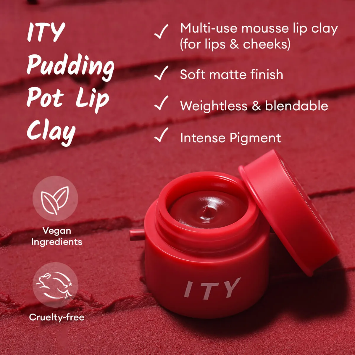 ITY PUDDING POT LIP  CHEEK CLAY
