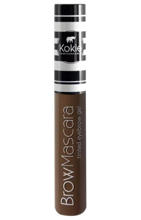KOKIE COSMETICS - Brow Mascara Tinted Eyebrow Gel Medium Brown - 0.13 fl. oz. (3.7 ml)