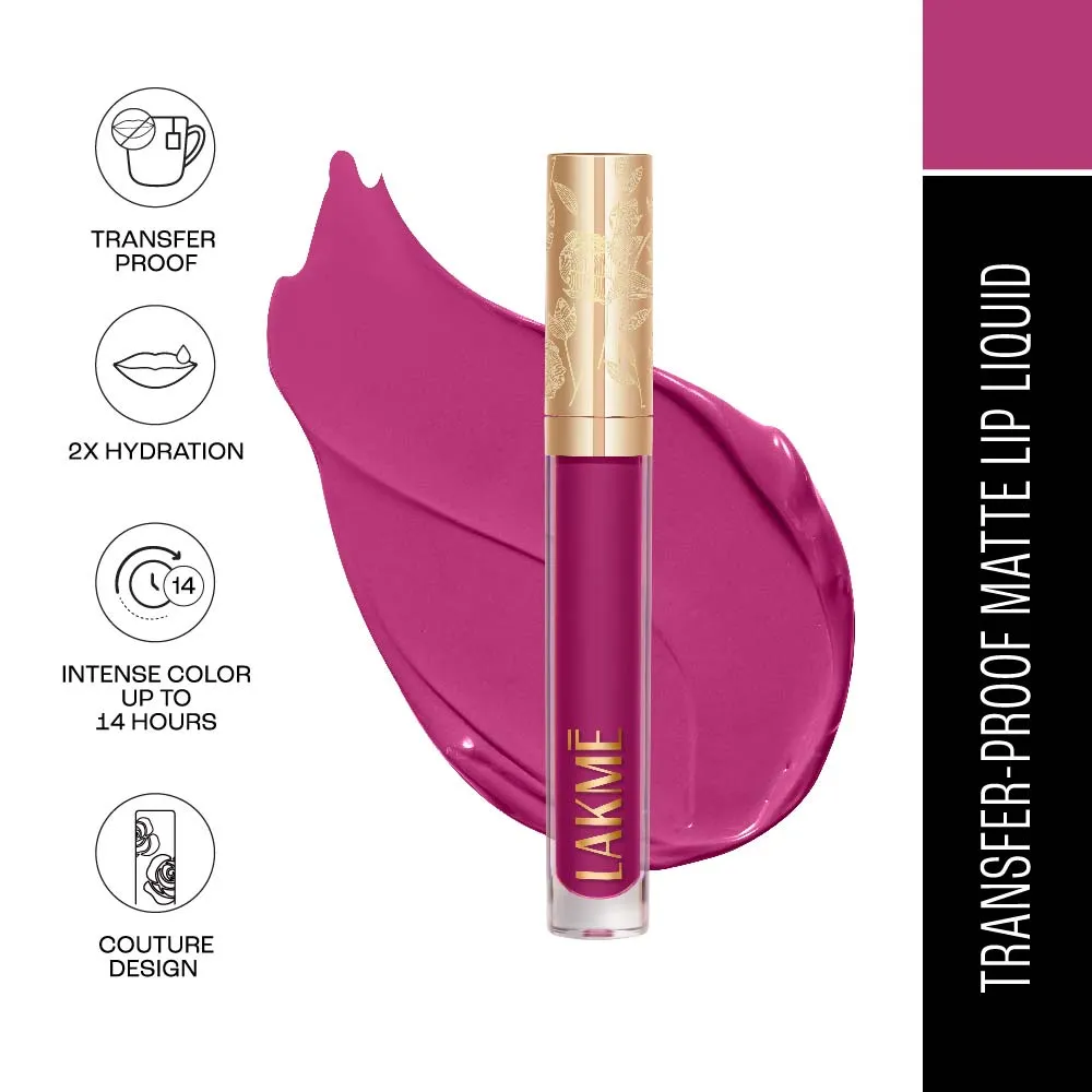 Lakmē Rouge Bloom Matte Lip Liquid