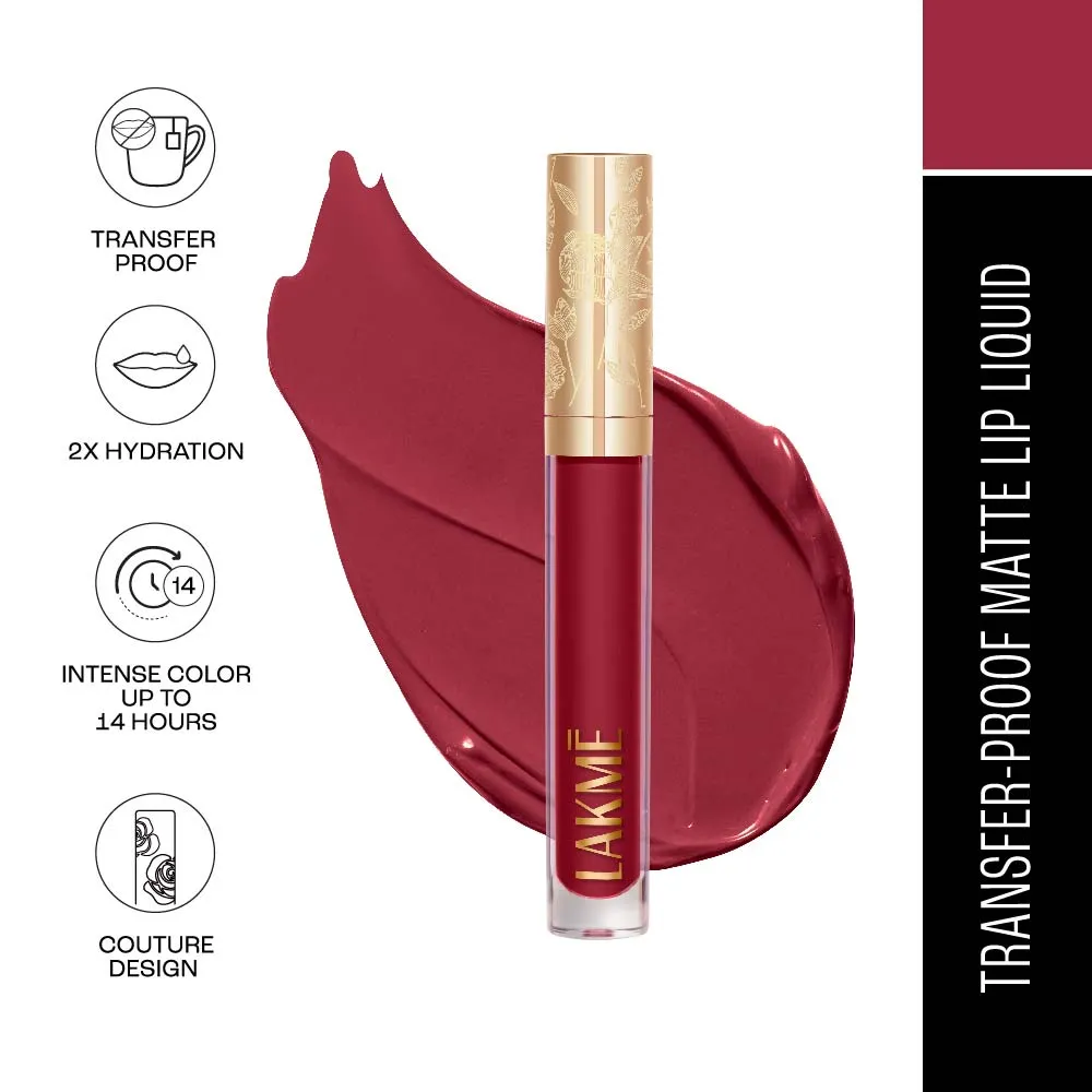 Lakmē Rouge Bloom Matte Lip Liquid