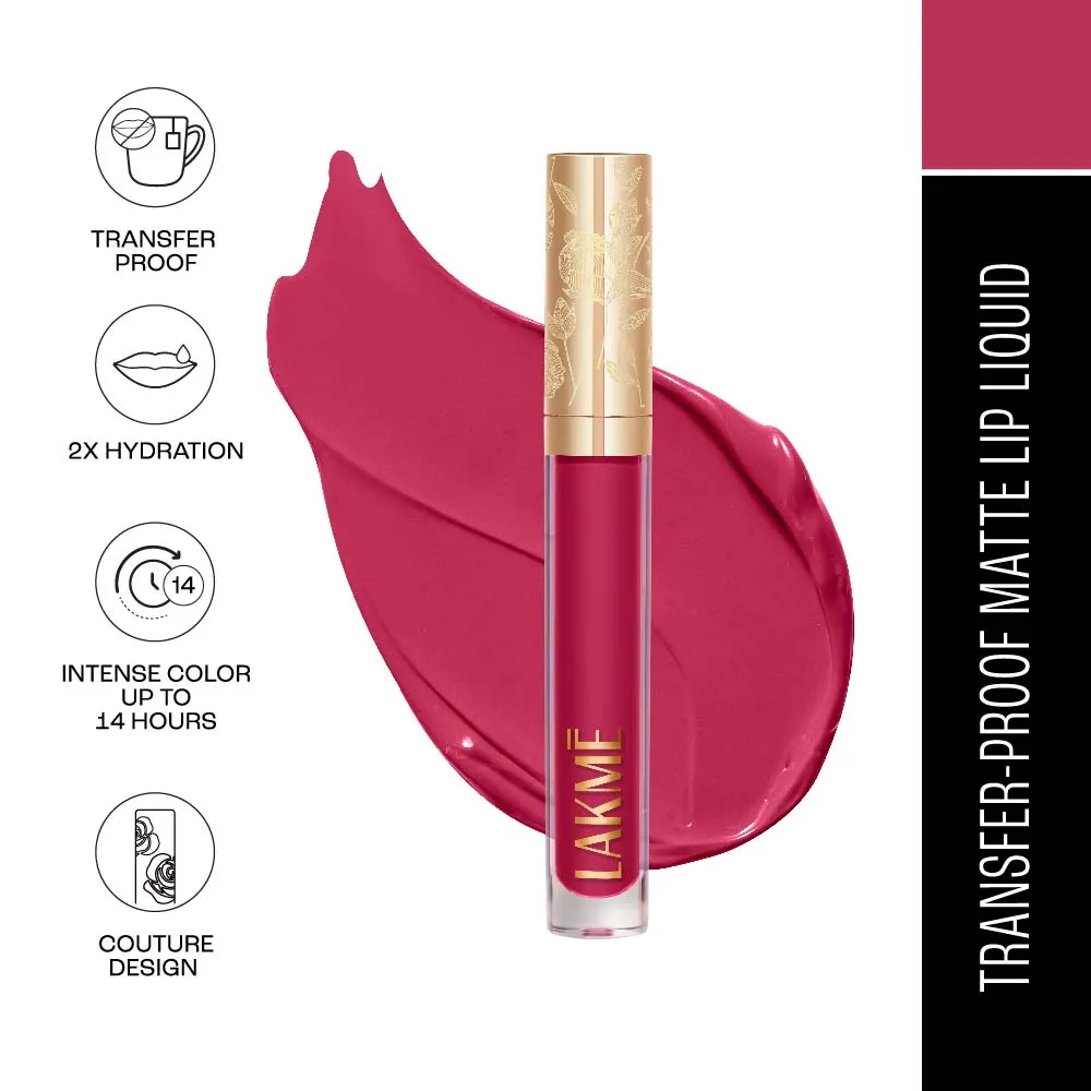 Lakmē Rouge Bloom Matte Lip Liquid