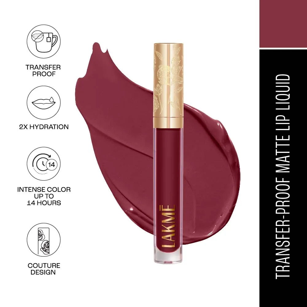 Lakmē Rouge Bloom Matte Lip Liquid