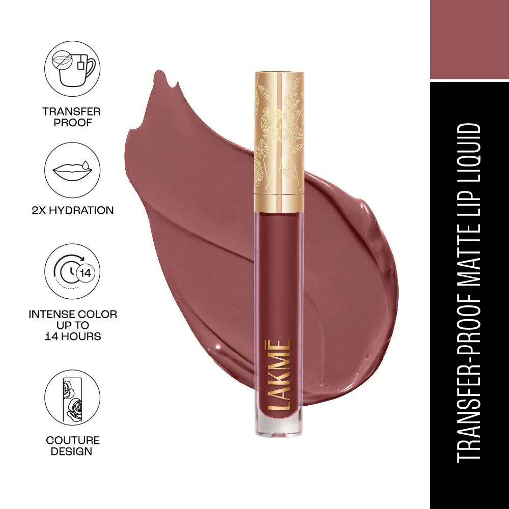 Lakmē Rouge Bloom Matte Lip Liquid