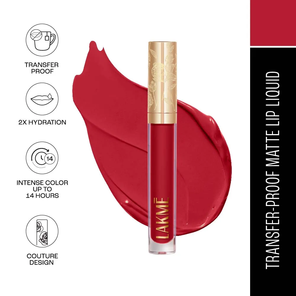 Lakmē Rouge Bloom Matte Lip Liquid