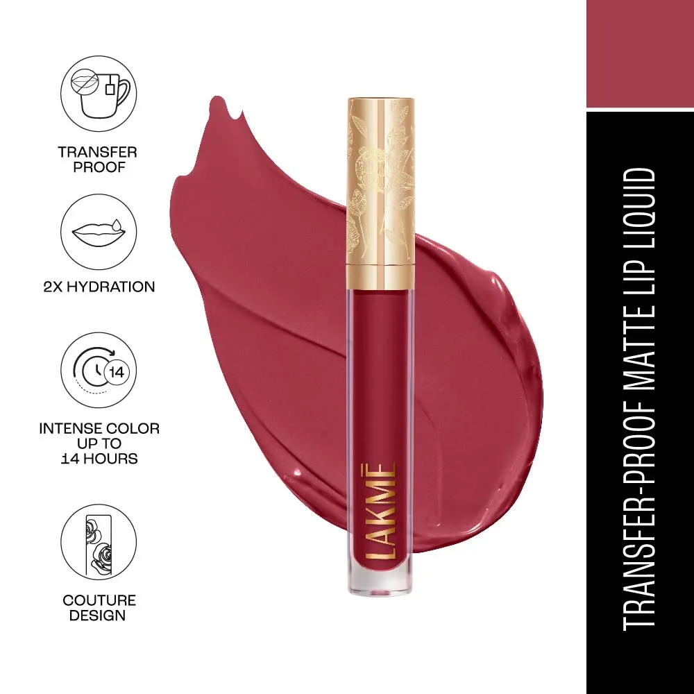 Lakmē Rouge Bloom Matte Lip Liquid