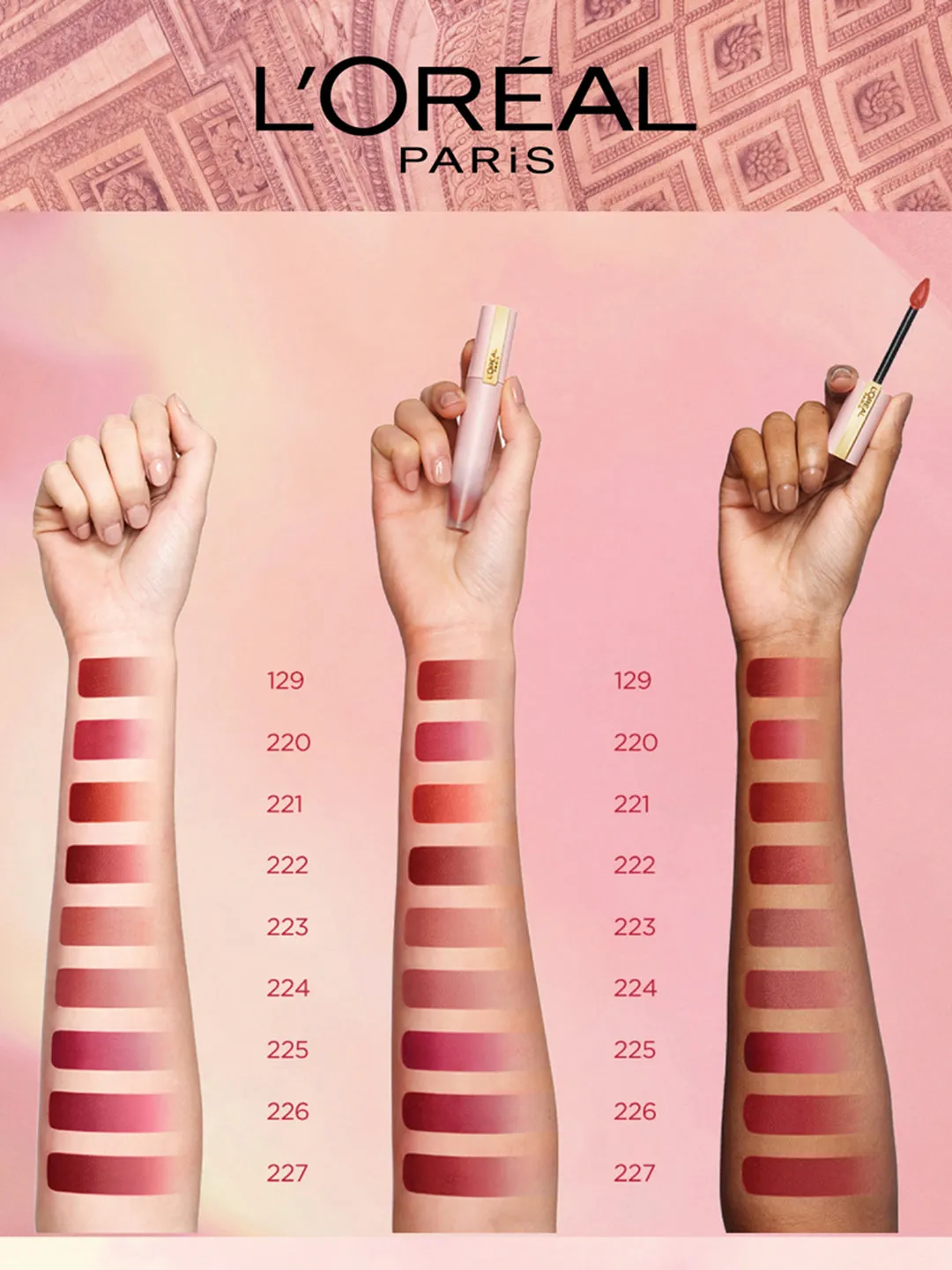 L'Oreal Paris Chiffon Signature Liquid Lipstick, 220 Wonder, 7ml