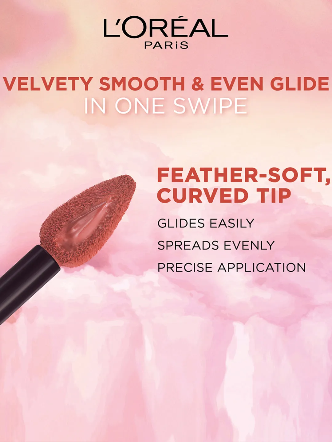 L'Oreal Paris Chiffon Signature Liquid Lipstick, 220 Wonder, 7ml