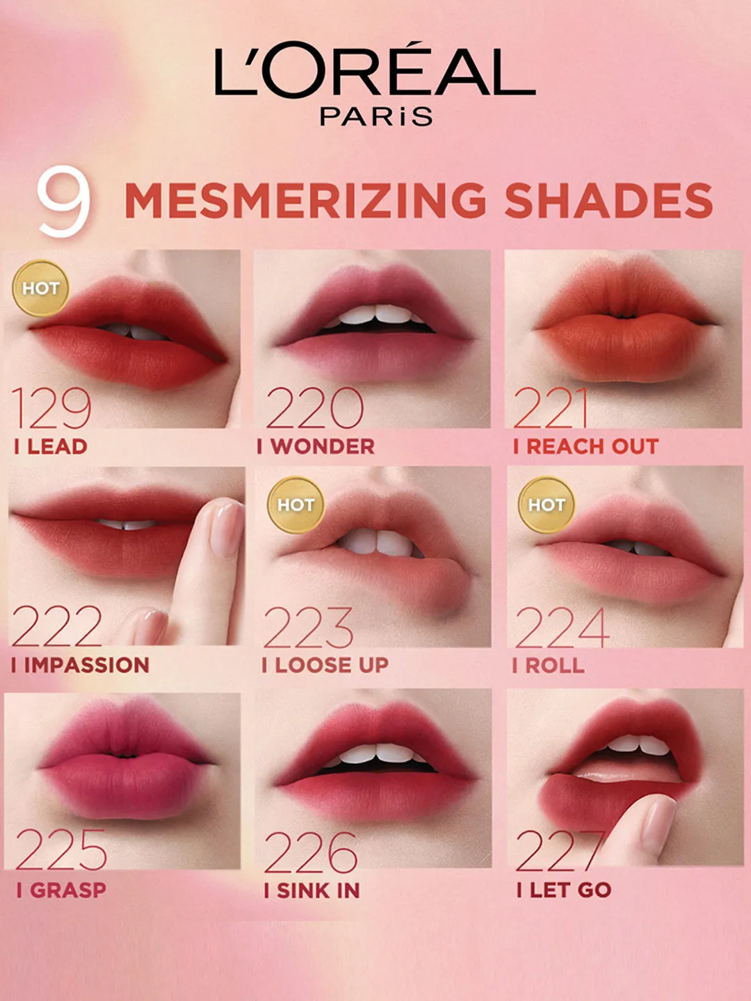 L'Oreal Paris Chiffon Signature Liquid Lipstick, 220 Wonder, 7ml
