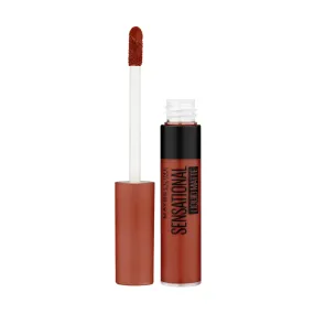 Maybelline New York Sensational Liquid Matte Lipstick, 24 Touch of Spice, 7ml - Liquid Lipstick Shades Delivering Intense Matte Color Effect