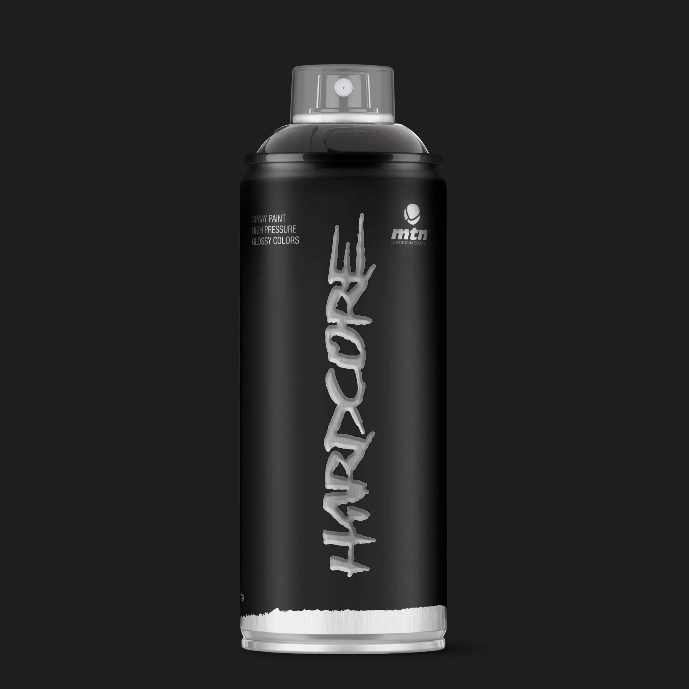 MTN Hardcore Spray Paint - Satin Black