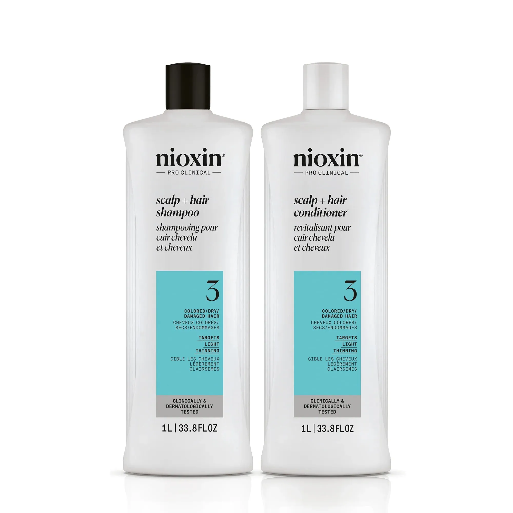 Nioxin System 3 Scalp   Hair Shampoo and Conditioner Duo - 33.8oz.