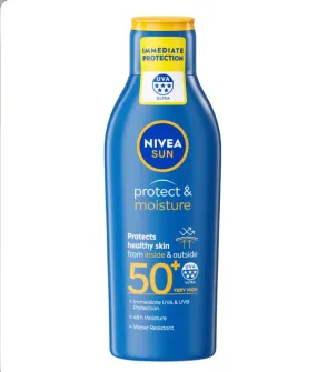 Nivea Protect & Moisture Sun Lotion SPF 50 