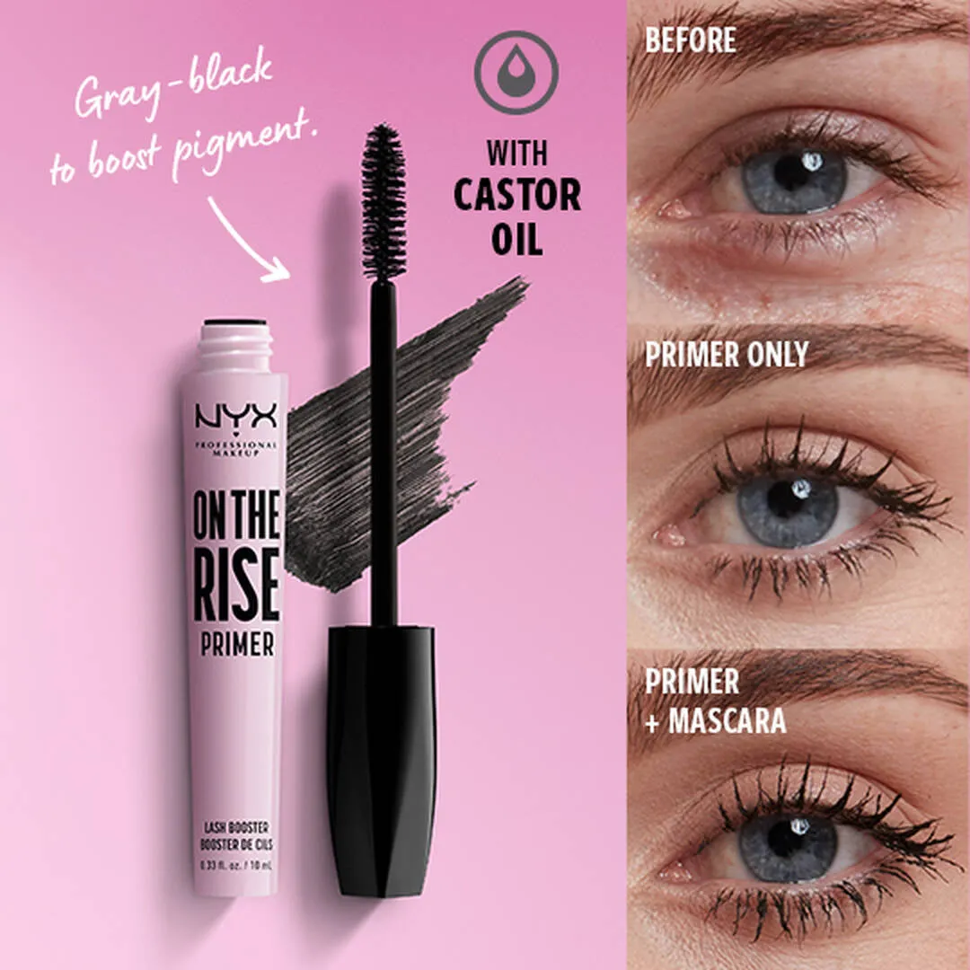NYX On The Rise Primer Lash Booster OTRLB01 برايمر للرموش لزيادة كثافة الماسكارا من نيكس