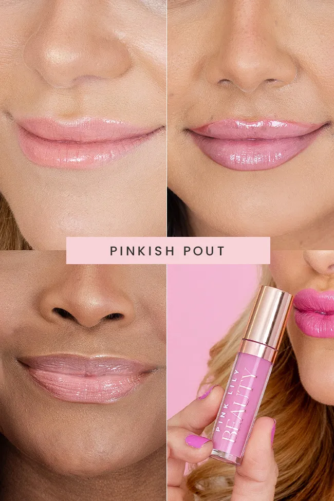 Pink Lily Beauty Blooming Gloss Tinted Lip Oil - Pinkish Pout FINAL SALE