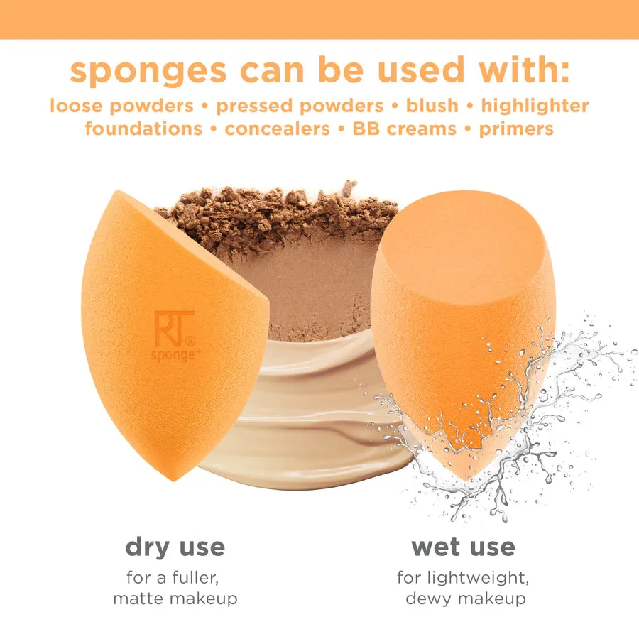 Real Techniques Ultimate Makeup Sponge Blending and Setting Trio