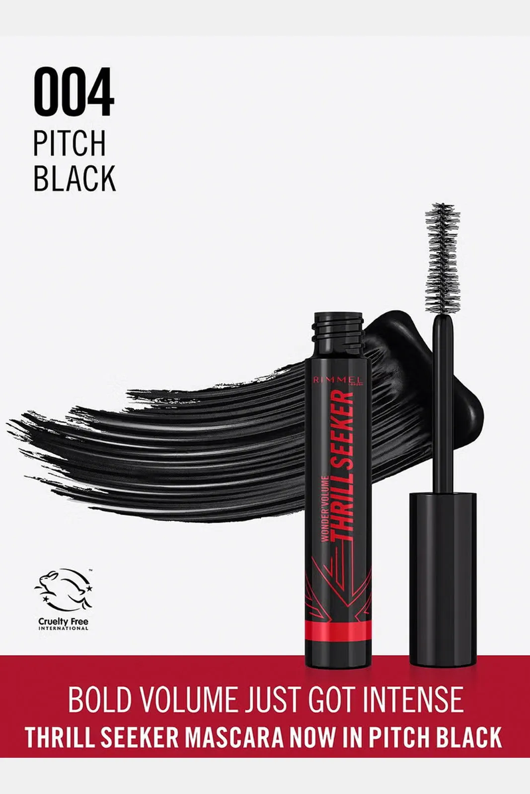 Rimmel London Wonder Volume Thrill Seeker Mascara - 004 Pitch Black