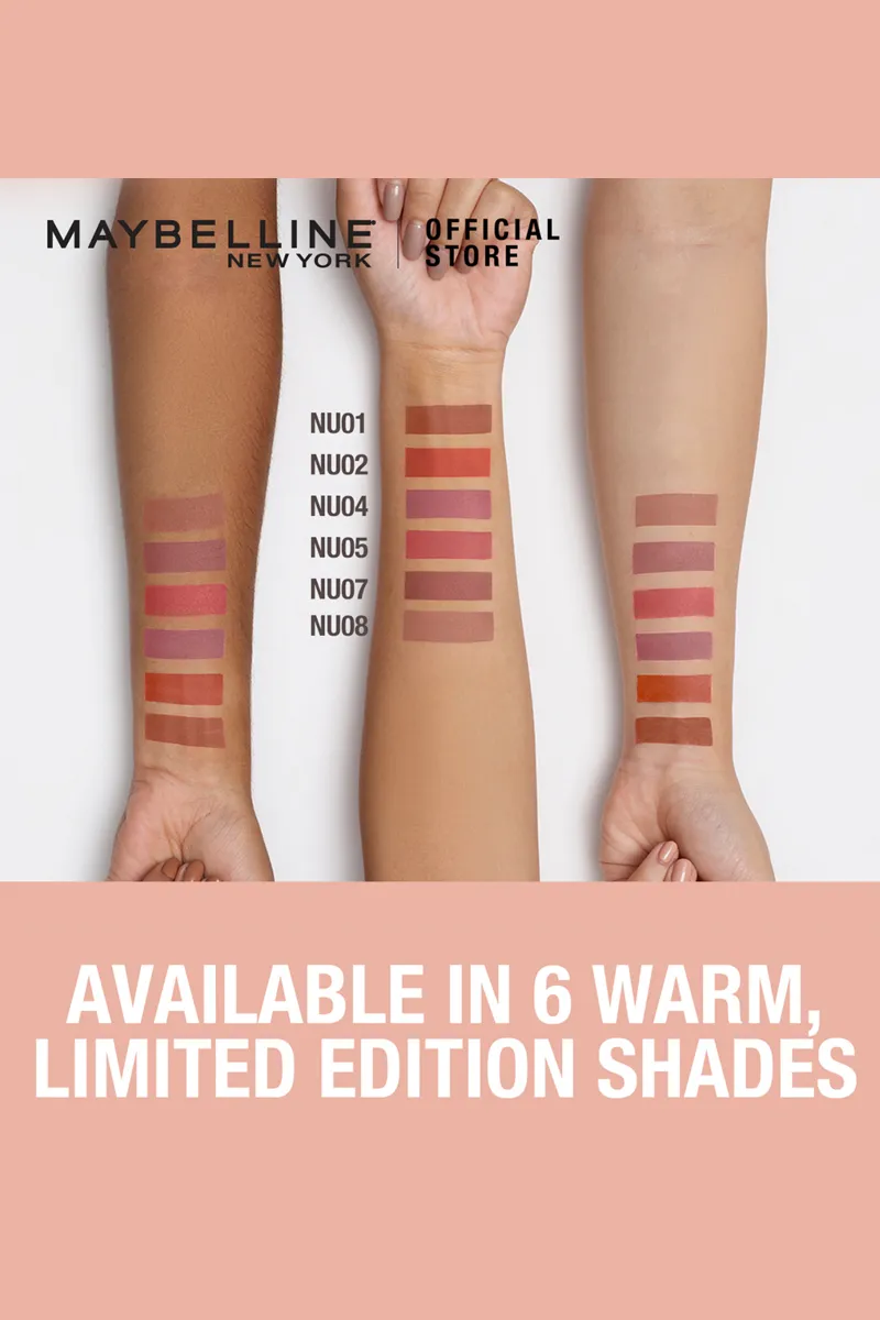 Sensational Liquid Matte Lipstick - NU 01 - Bare it All