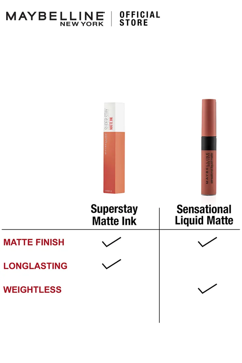 Sensational Liquid Matte Lipstick - NU 07 - Get Undressed