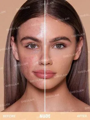 Sheglam - SKIN-FOCUS HIGH COVERAGE POWDER FOUNDATION