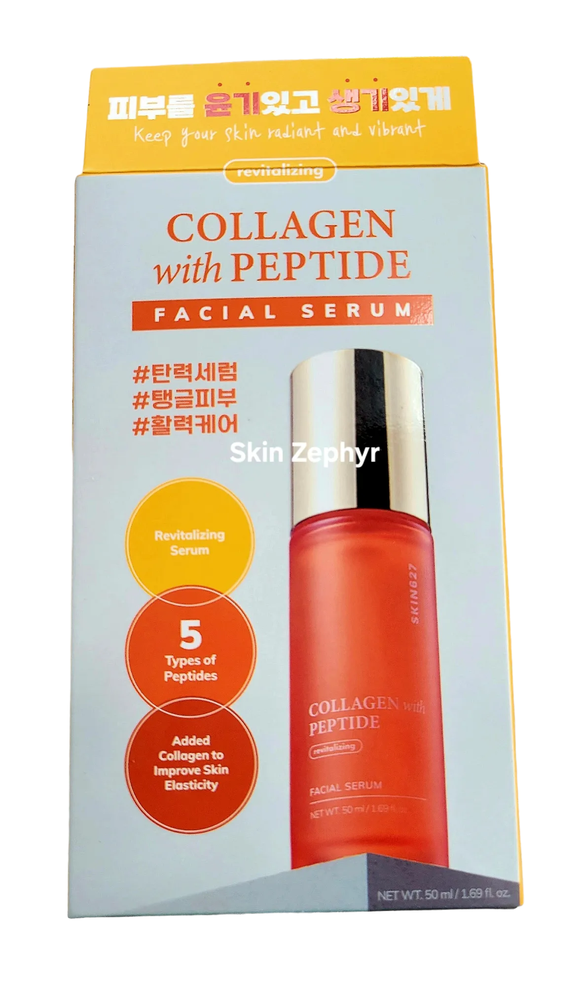 Skin627 Collagen with Peptide Facial Serum