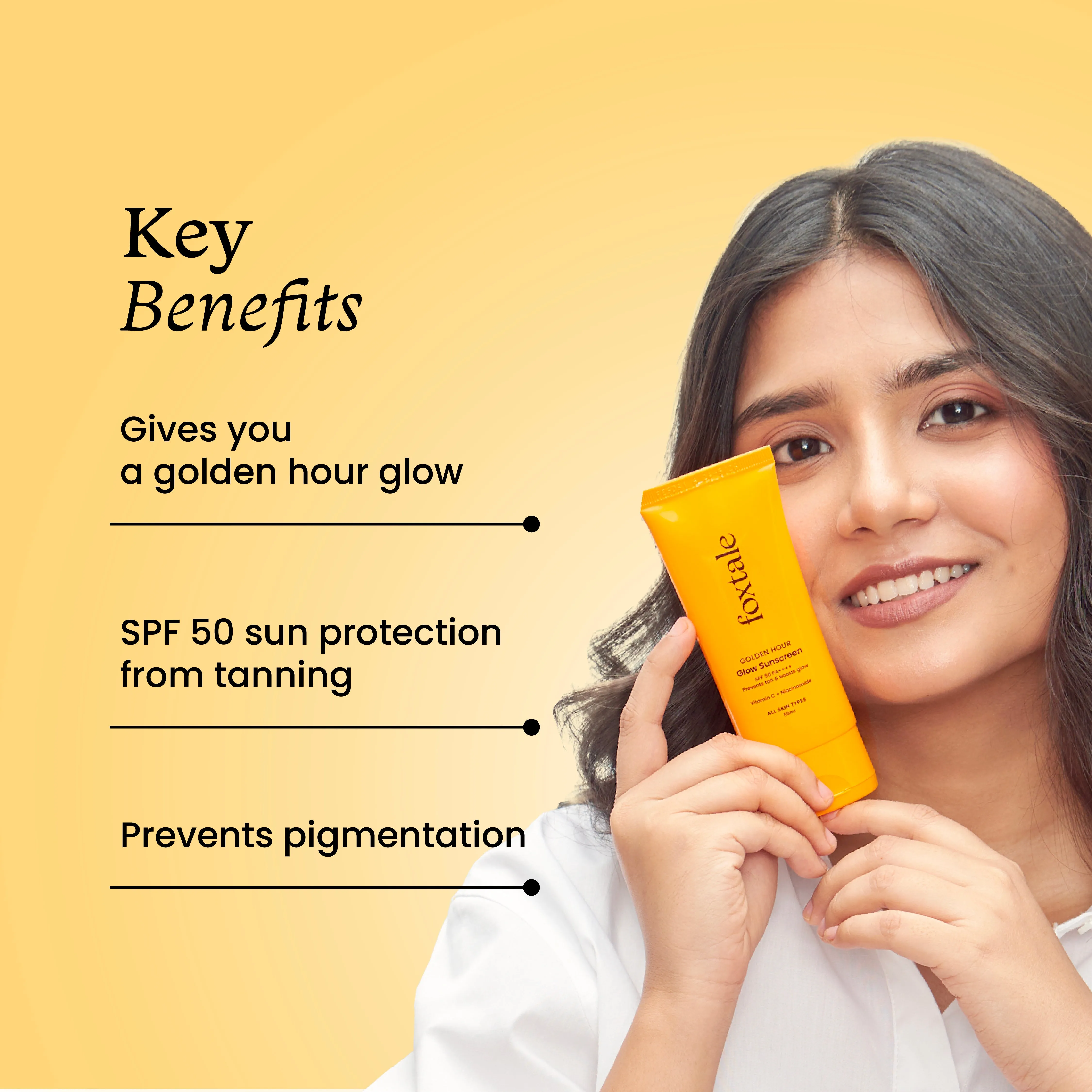 SPF 50 Glow Sunscreen