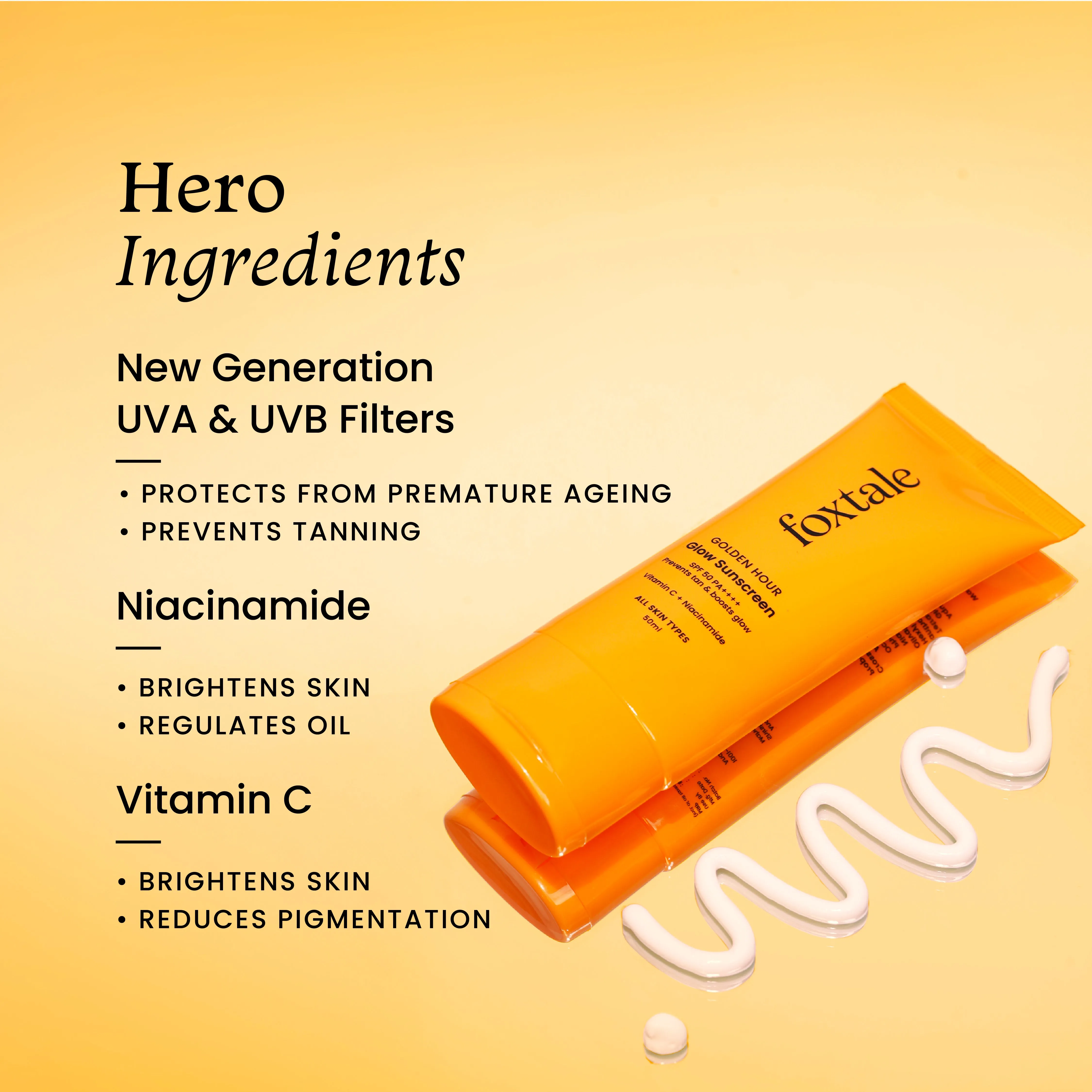 SPF 50 Glow Sunscreen
