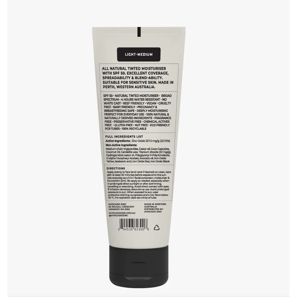 Spf 50 Natural Tinted Moisturiser