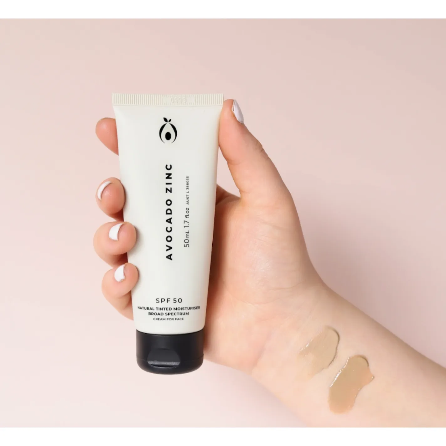 Spf 50 Natural Tinted Moisturiser