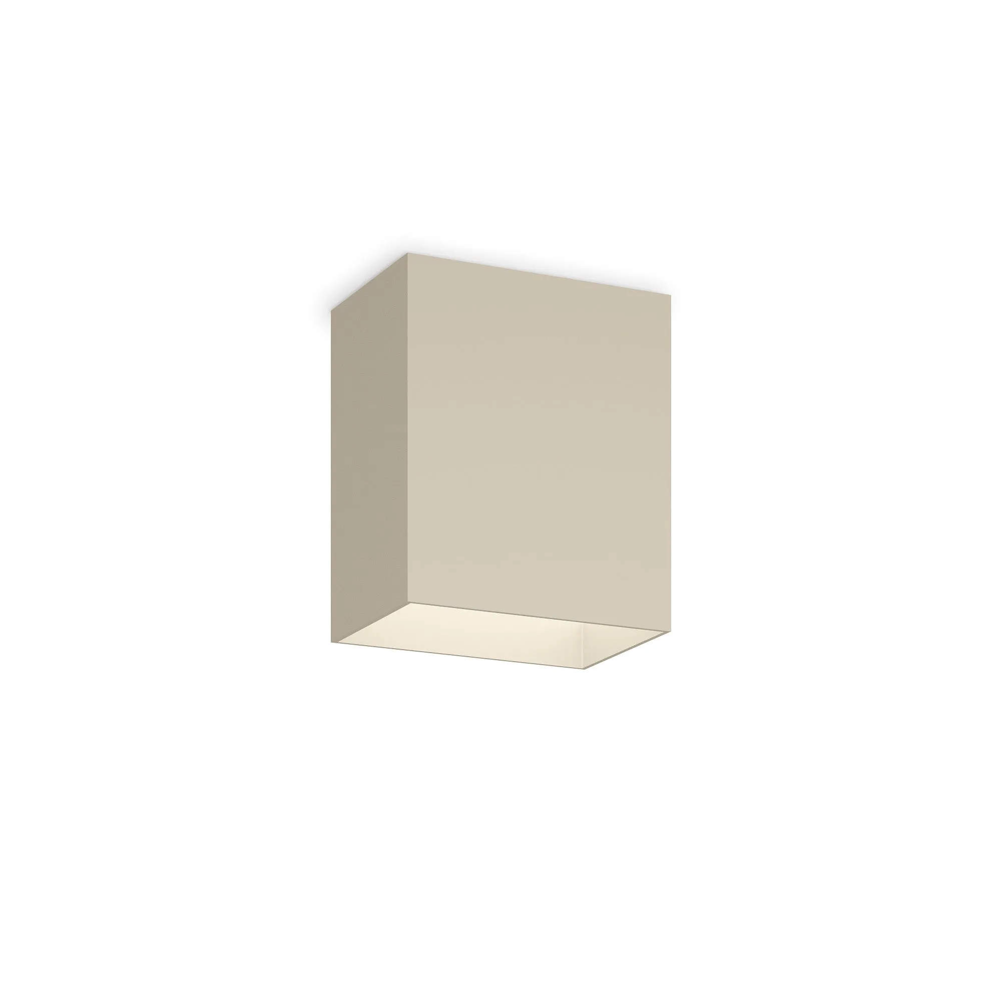 Structural Ceiling Lamp Matt Cream Lacquer 1-2630