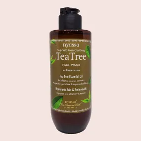 Sulphate Free Clarifying Tea Tree Face Wash for flawless 210ml