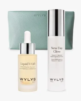 Wylys The Lift   Glow Set & Sage Verte Makeup Bag ($355 Value)
